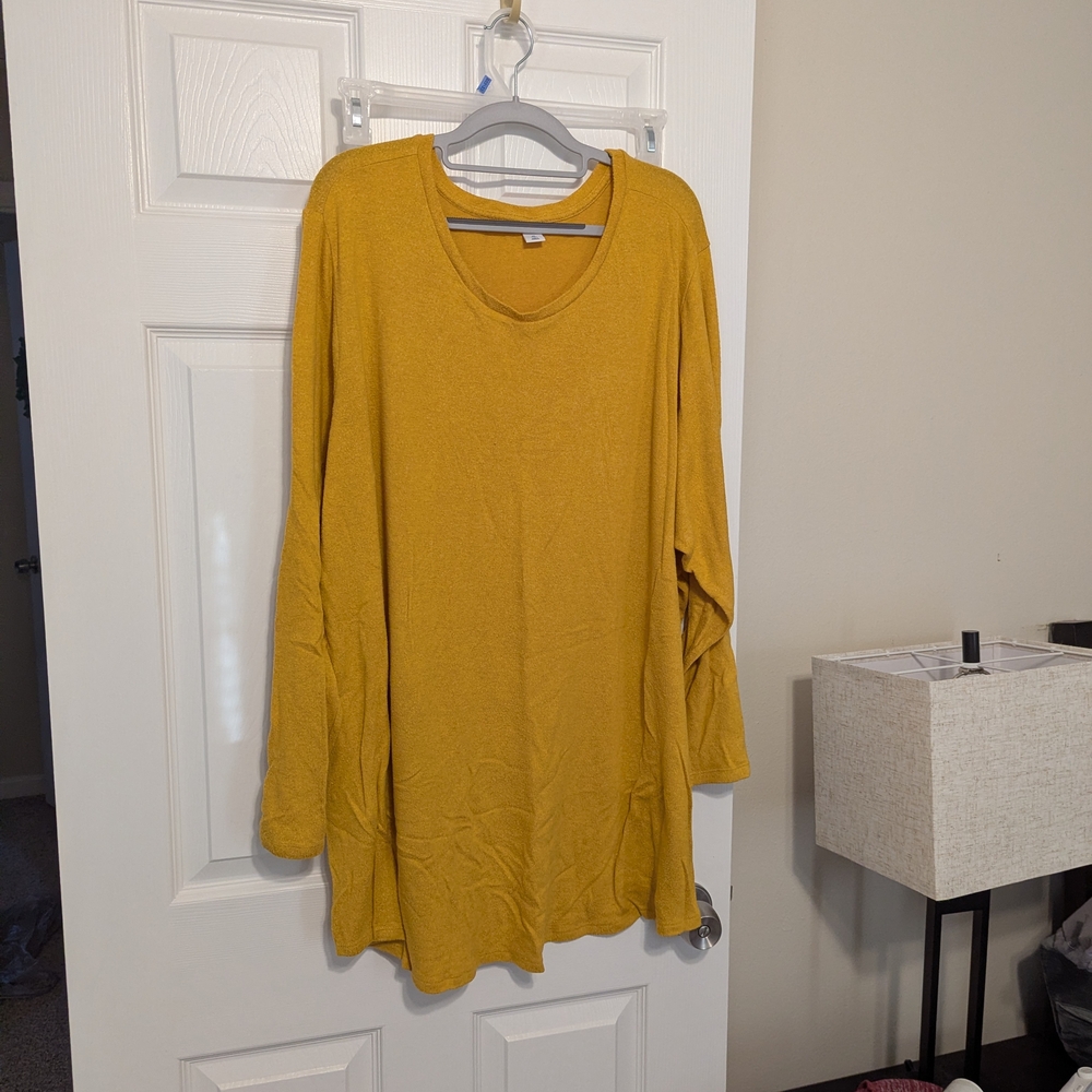 Old Navy Mustard Tunic Top